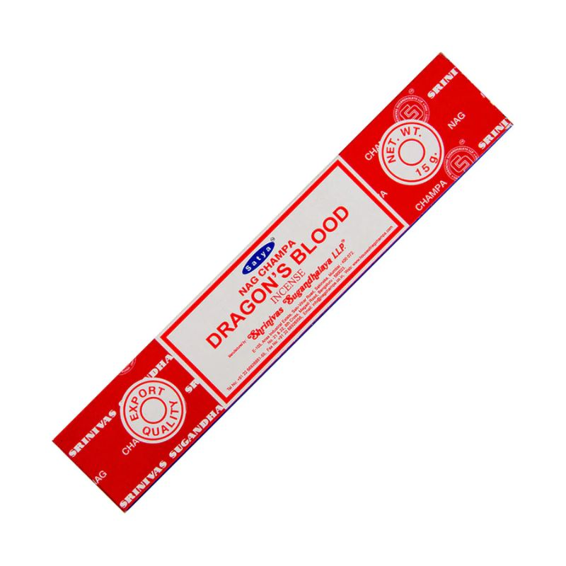 [ewt028b] Incense Satya Dragons Blood  15g Box of 12