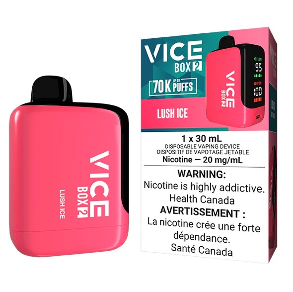 [vic2110b-mb] *MB* Disposable Vape Vice Box 2 70K Lush Ice Box of 4