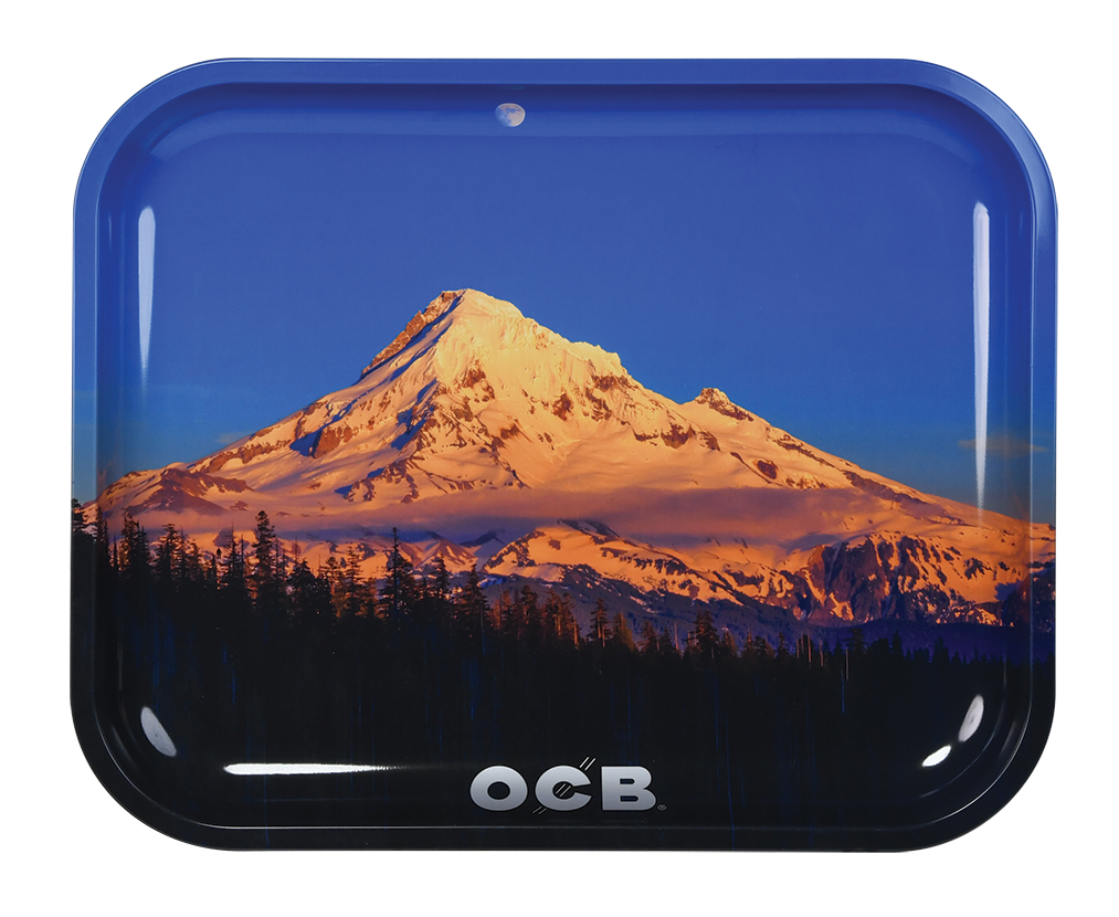 [ocb018] Rolling Tray OCB Metal Tray OCB Mount Hood Large