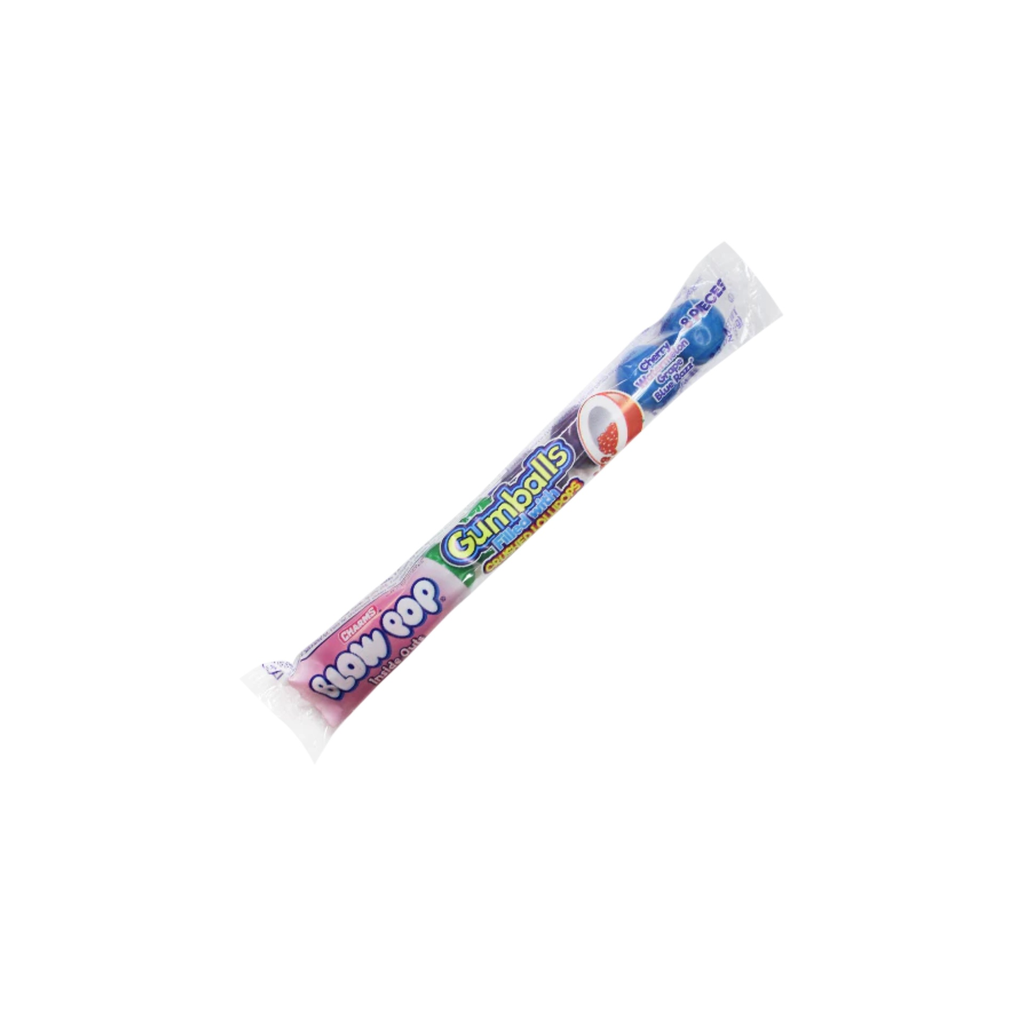 [es1094b] Snacks Charms Blow Pop Inside Outs Candy 65g Box of 24