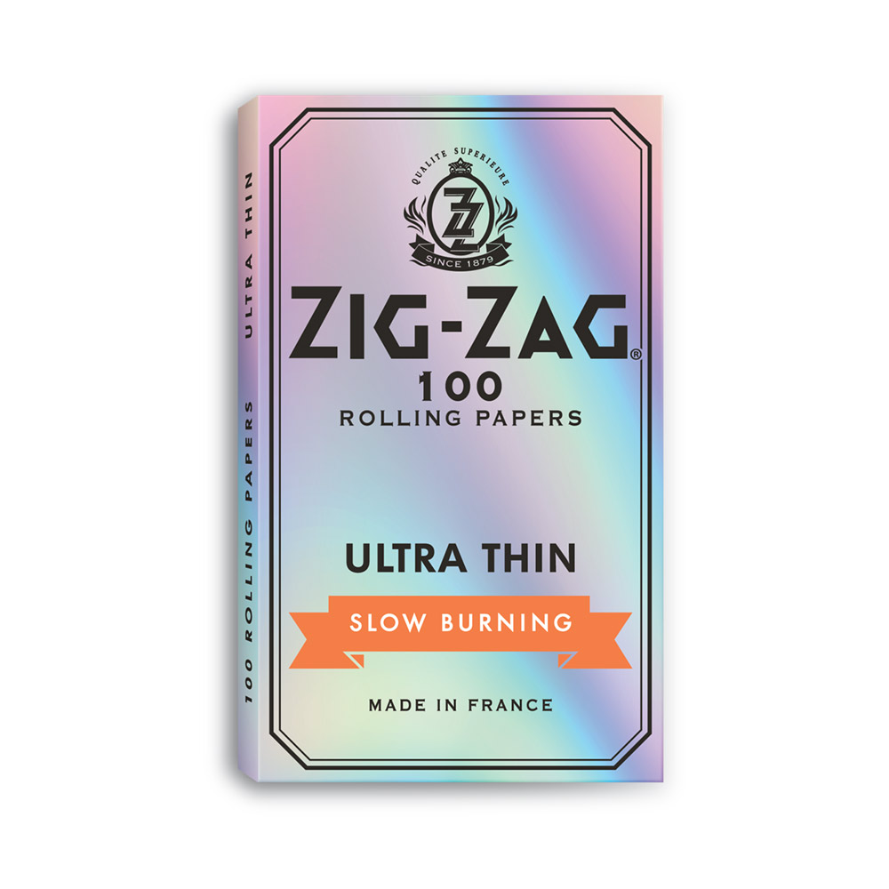 [zz004b] Ultra Thin Zig Zag Rolling Papers Box of 25