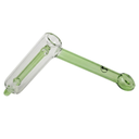 Glass Bubbler Tree Glass 7.5" Thin Showerhead Hammer
