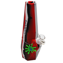 Silicone Bong Dabware Platinum 10" Diamond Shapes