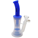 Silicone Bubbler Dabware Platinum 10" Double Perc