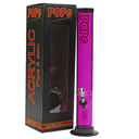 Acrylic Bong Pops 15" Straight