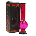 Acrylic Bong Pops 12" Bubble Base