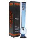 Acrylic Bong Pops 18" Bubble Base