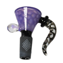 Glass Bowl Karma 14mm Honeycomb, Black Joint