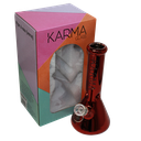 Glass Bong Karma 9" Beaker Metallic