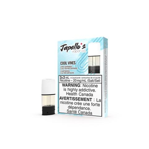[jpsp1102c] *FED* STLTH x Jappello's Pod 3-Pack - Cool Vines + Bold (2.0% Classic)