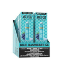 *FED* Mr Fog Max Air Disposable Vape Blue Raspberry Ice 2500 Puffs Box Of 10