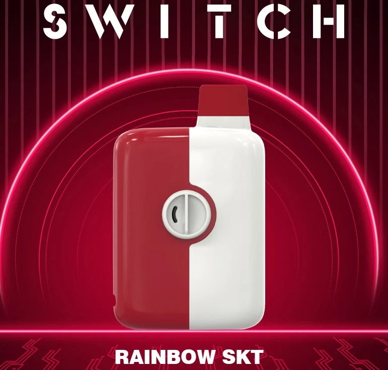 *FED* Mr Fog Switch Disposable Vape Rainbow SKT 5500 Puffs Box Of 10