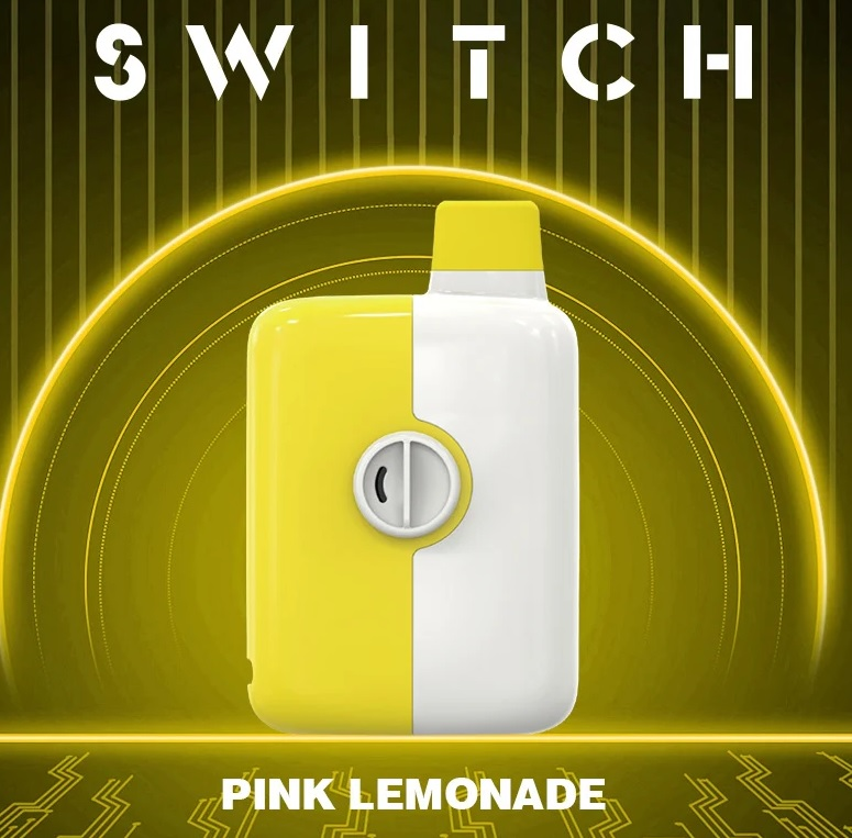 [fog1127c-b] *FED* Mr Fog Switch Disposable Vape Pink Lemon 5500 Puffs Box Of 10 (2.0% Classic)