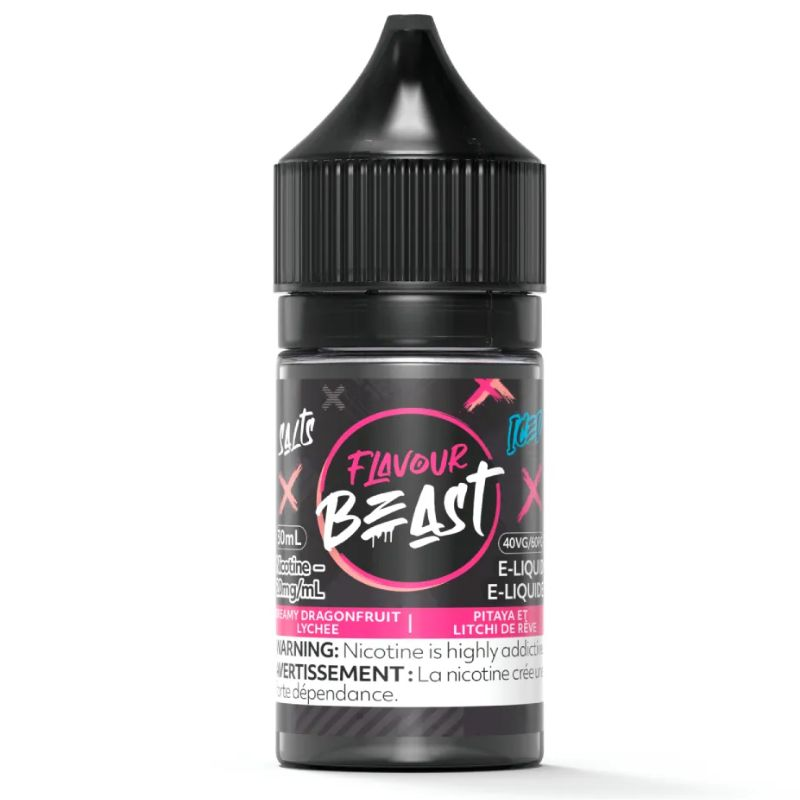 [jsfl1007a] *FED* Flavour Beast Salt Juice 30ml Dreamy Dragonfruit Lychee Iced (10mg)