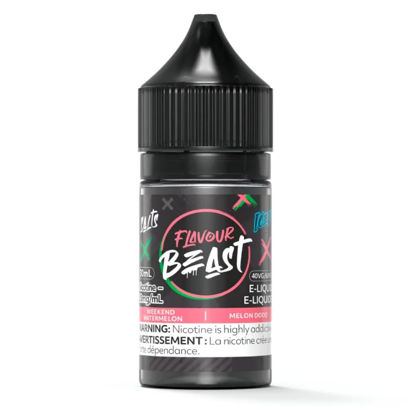 *FED* Flavour Beast Salt Juice 30ml Weekend Watermelon Iced