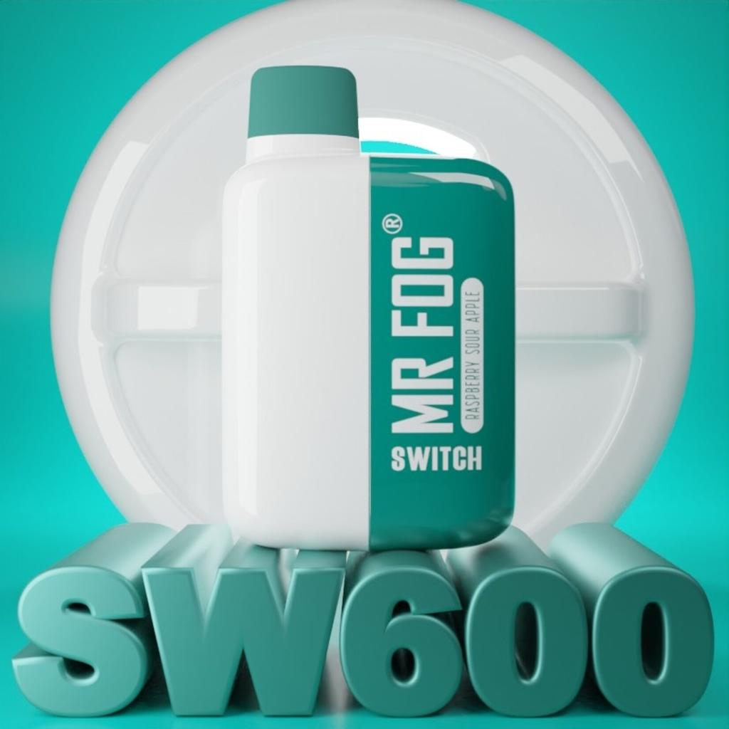 [fog1416c-b] *FED* Mr Fog Switch SW600 Raspberry Sour Apple Box of 10 (20mg)