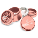 Grinder Bake Sale Donut Pattern Design Aircraft Grade Aluminum Removable Magnetic Screen 5pcs 2.5"