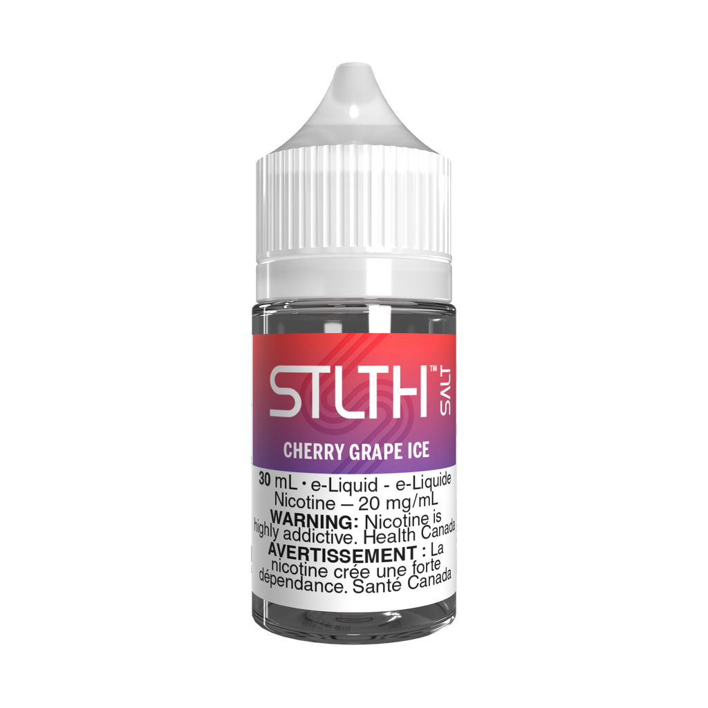 [sth2804a-on] *ON* Nicotine Liquid STLTH Salt 30ml Cherry Grape Ice (12mg)