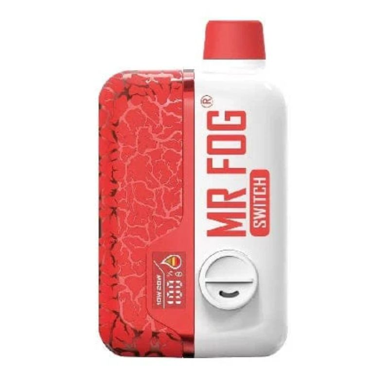 [fog1625c-b-fd] *FED* Disposable Vape Mr Fog Switch 15000 Puff Pink Fruit Ice Box of 5 (2.0% Classic)