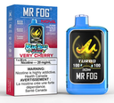 *AB* Disposable Vape Mr Fog NOVA Blue Razz Steezy Very Cherry Box of 5
