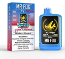 *FED* Disposable Vape Mr Fog NOVA Blue Razz Steezy Very Cherry Box of 5