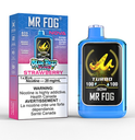 *FED* Disposable Vape Mr Fog NOVA Blue Razz Steezy Strawberry Box of 5