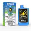 *FED* Disposable Vape Mr Fog NOVA Blue Razz Steezy Apple Box of 5
