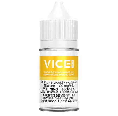 [jsvi1005a-mb] *MB* Nicotine Liquid Vice Salt 30ml Pineapple Peach Mango Ice (12mg)