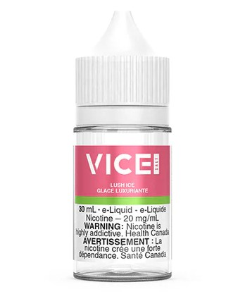 [jsvi1010a-on] *ON* Nicotine Liquid Vice Salt 30ml Lush Ice (12mg)