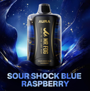 *FED* Disposable Vape Mr Fog AURA 60K Sour Shock Blue Raspberry Box of 5