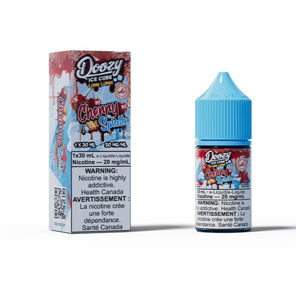 [jsdz1006a-fd] *FED* Nicotine Liquid Doozy Ice Cube Salt 30ml Cherry Splash (10mg)