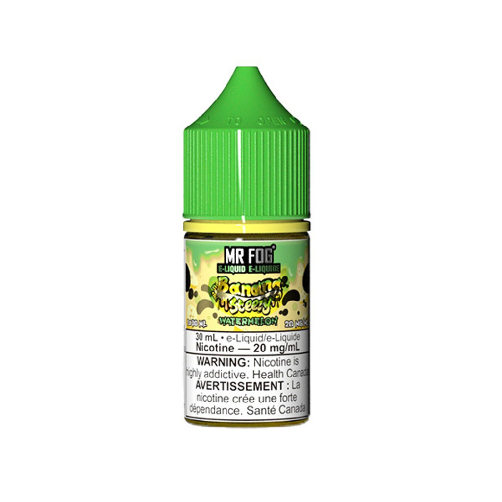 [jsfg1010a-on] *ON* Nicotine Liquid Mr Fog Banana Steezy Salt 30ml Watermelon (10mg)