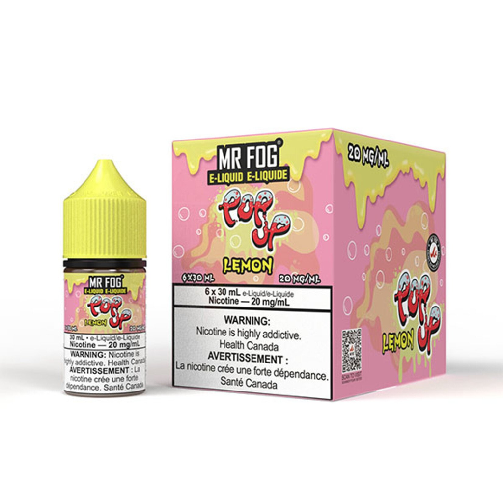 [jsfg1066a-on] *ON* Nicotine Liquid Mr Fog Popup Series Salt 30ml Lemon (10mg)
