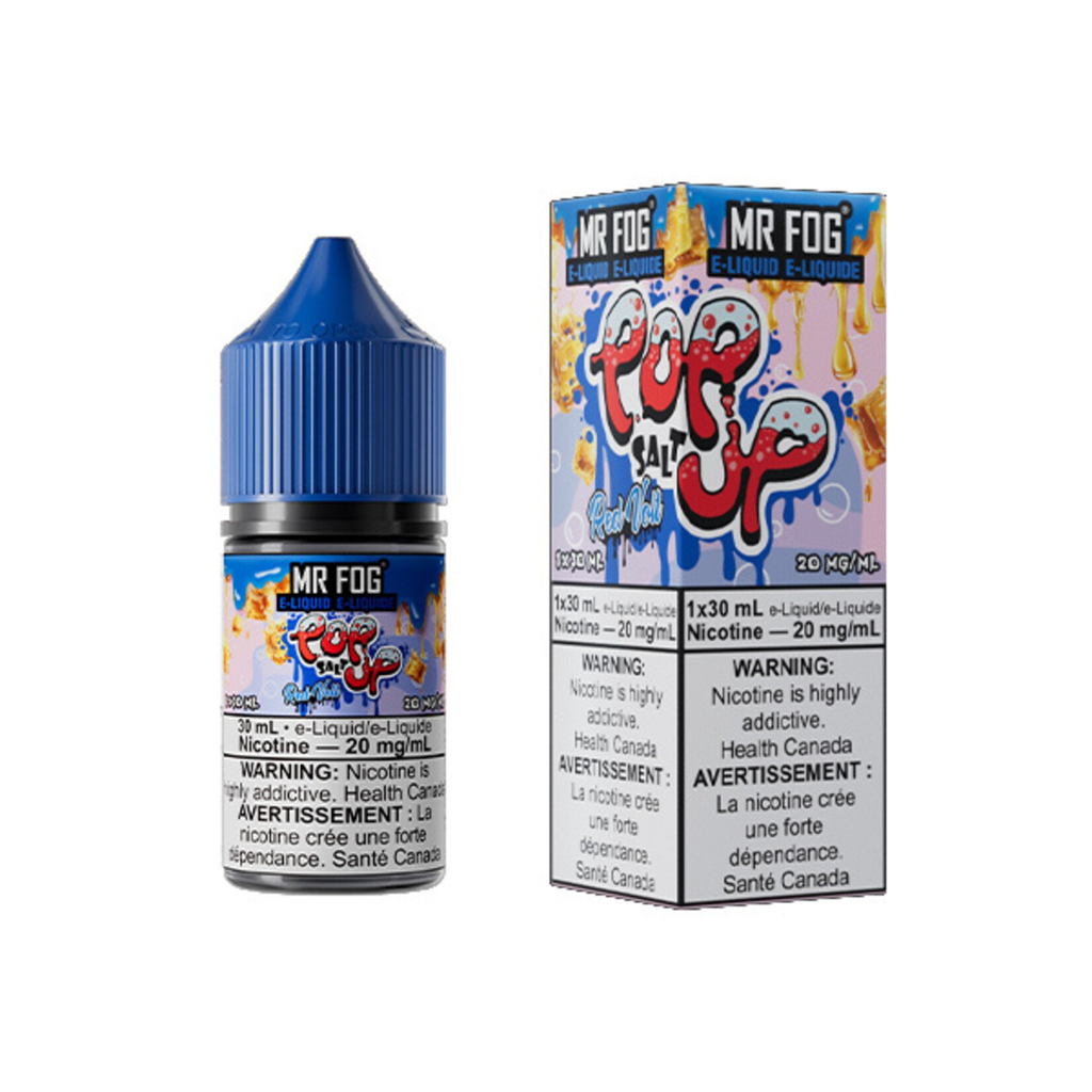 *ON* Nicotine Liquid Mr Fog Popup Series Salt 30ml Red Volt