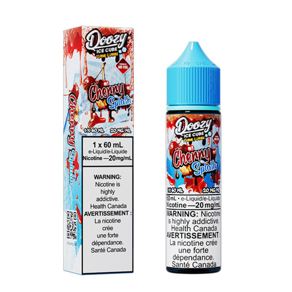[jsdz1106a-fd] *FED* Nicotine Liquid Doozy Ice Cube Salt 60ml Cherry Splash (10mg)