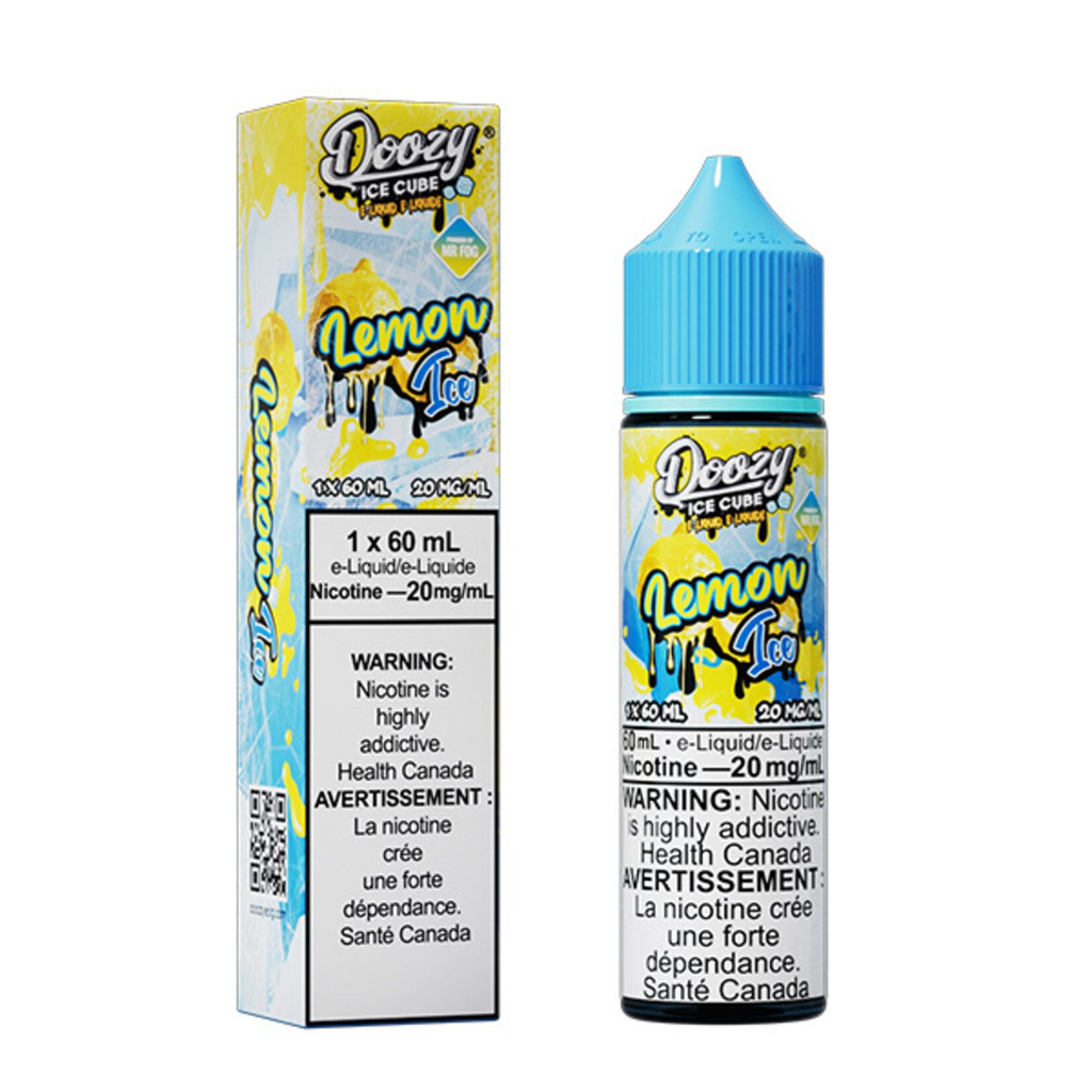 [jsdz1112a-fd] *FED* Nicotine Liquid Doozy Ice Cube Salt 60ml Lemon Ice (10mg)