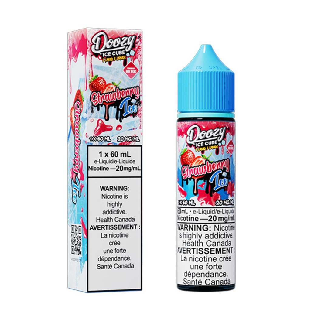 [jsdz1119a-fd] *FED* Nicotine Liquid Doozy Ice Cube Salt 60ml Strawberry Ice (10mg)