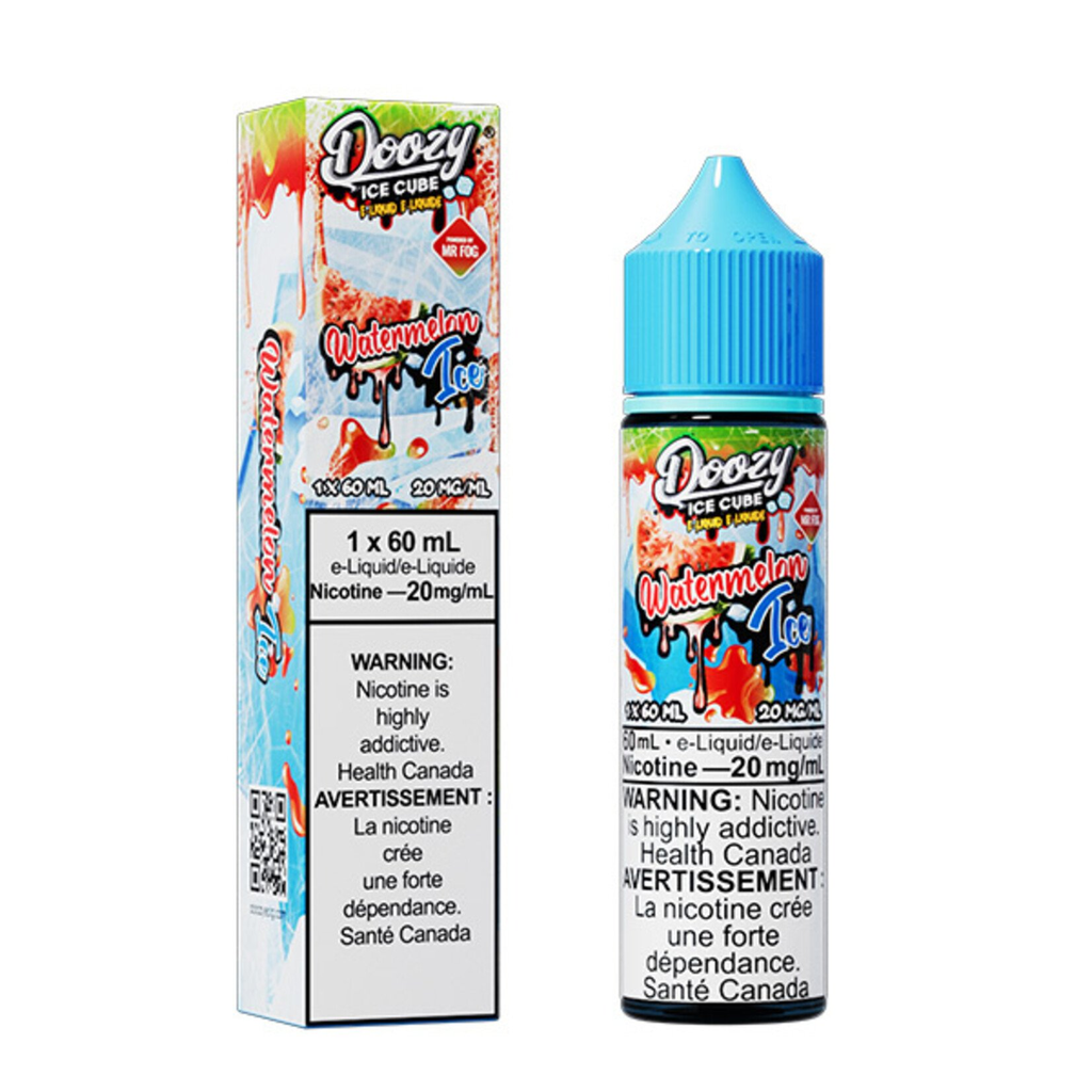 [jsdz1121a-fd] *FED* Nicotine Liquid Doozy Ice Cube Salt 60ml Watermelon Ice (10mg)