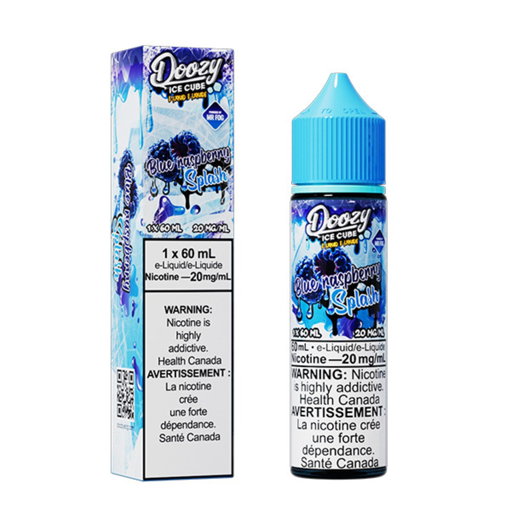 [jsdz1103a-ab] *AB* Nicotine Liquid Doozy Ice Cube Salt 60ml Blue Raspberry Splash (10mg)
