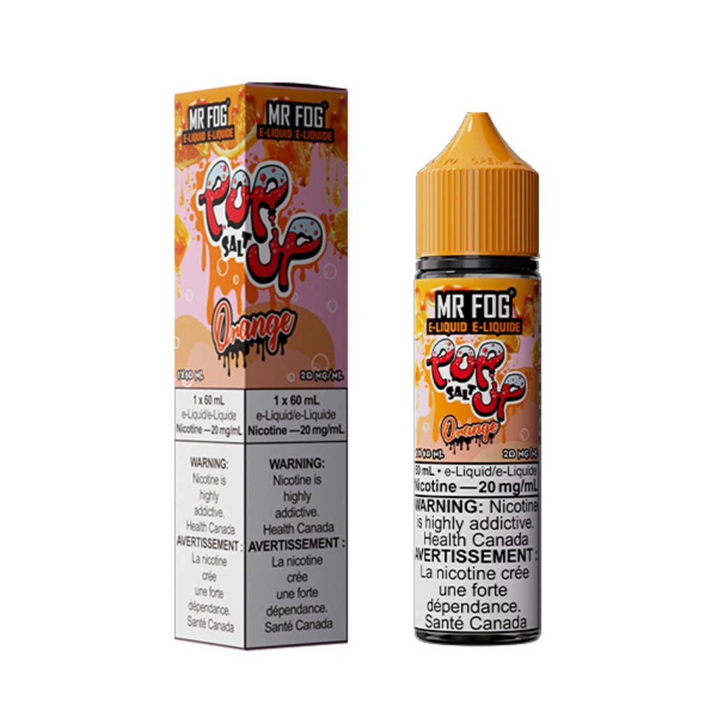 [jsfg1167a-on] *ON* Nicotine Liquid Mr Fog Popup Series Salt 60ml Orange (10mg)