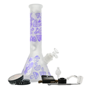 Glass Bong Arsenal Glass 5mm Fungi Forest Glass Bong 9-in-1 Dab Kit 12"