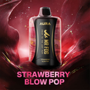 *MB* Disposable Vape Mr Fog AURA 60K Strawberry Blow Pop Box of 5