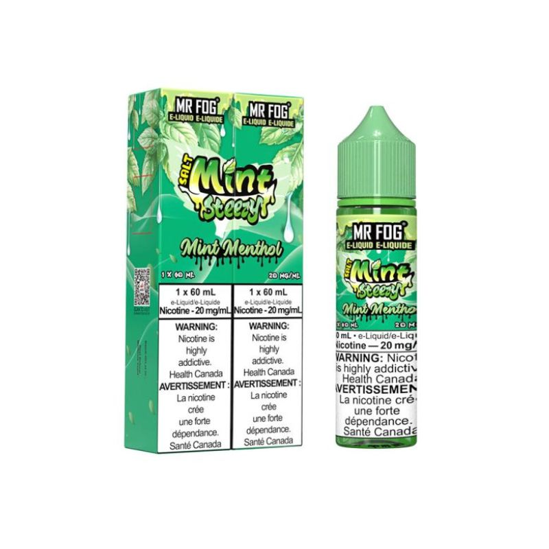 [jsfg1174a-mb] *MB* Nicotine Liquid Mr Fog Mint Steezy Salt 60ml Mint Menthol (10mg)