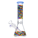 Glass Bong OG Original Honeycomb Mosaic 10" 5mm