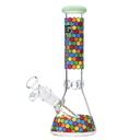Glass Bong OG Original Honeycomb Mosaic 10" 5mm