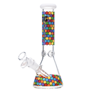 Glass Bong OG Original Honeycomb Mosaic 10" 5mm