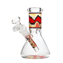 Glass Bong Arsenal Glass Sunset Wave Beaker 6"