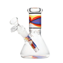 Glass Bong Arsenal Glass Sunset Wave Beaker 6"