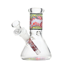 Glass Bong Arsenal Glass Sunset Wave Beaker 6"