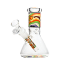 Glass Bong Arsenal Glass Sunset Wave Beaker 6"